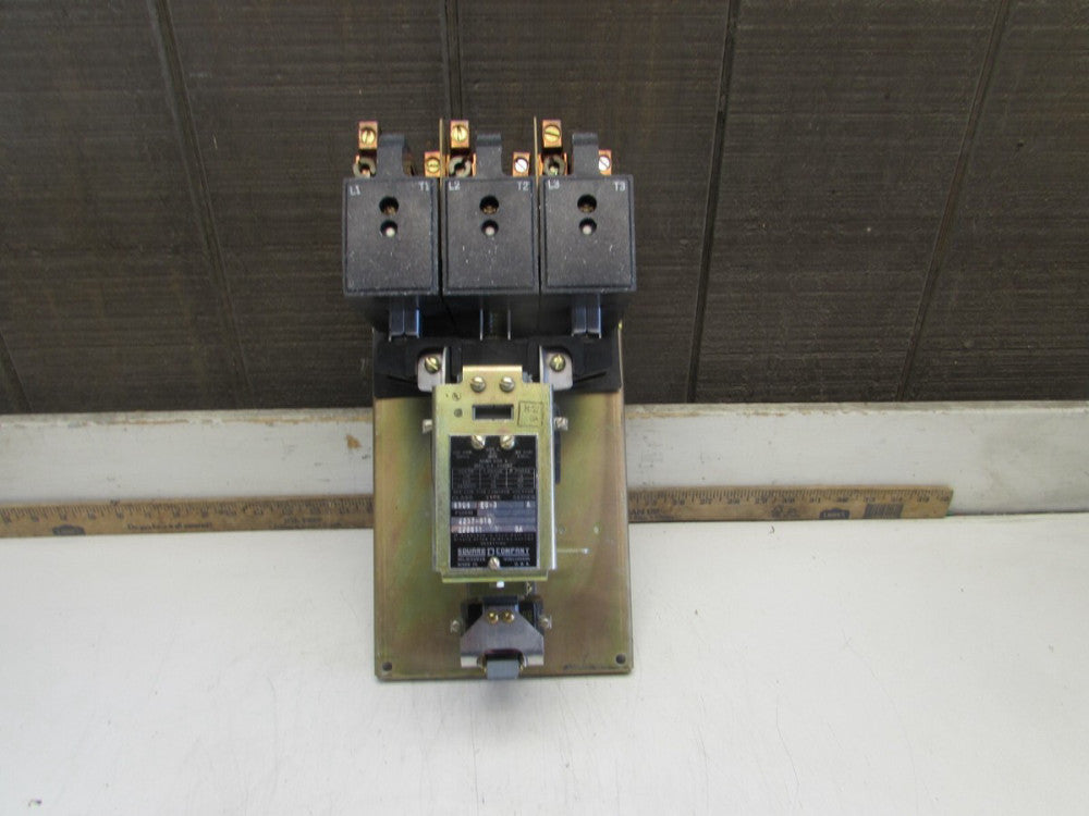 SQUARE D 8508-EG-3 STARTER 600 VAC MAX W/ 110/120V COIL,NICE TAKEOUT!MAKE OFFER!