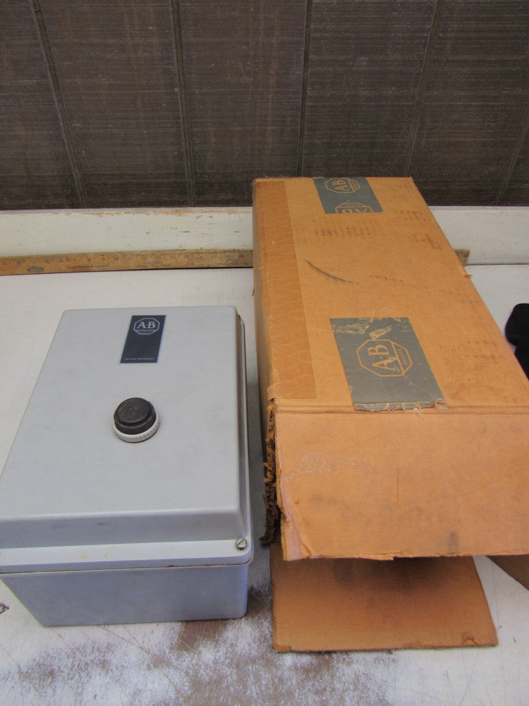 ALLEN BRADLEY ACROSS-THE-LINE AC STARTER ENCLOSED 509-BSD SER-B NEW IN BOX !!