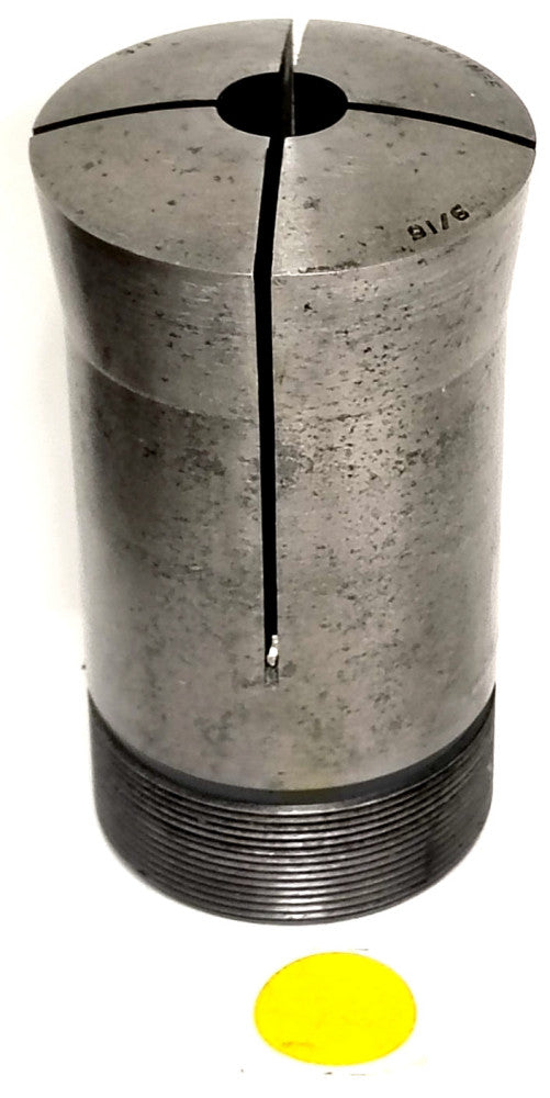HARDINGE 9/16" ROUND COLLET 3J 3-3/4" OAL 1-1/2" THREADING HSS