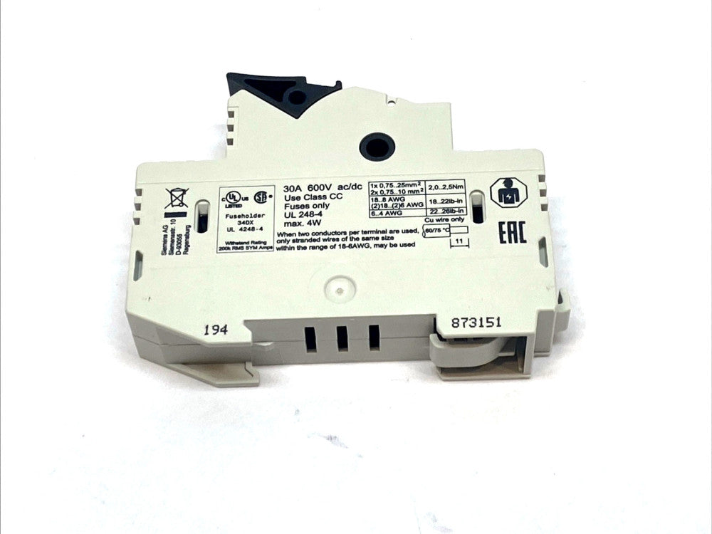Siemens 34NW7-5130HG Fuse Holder 600V