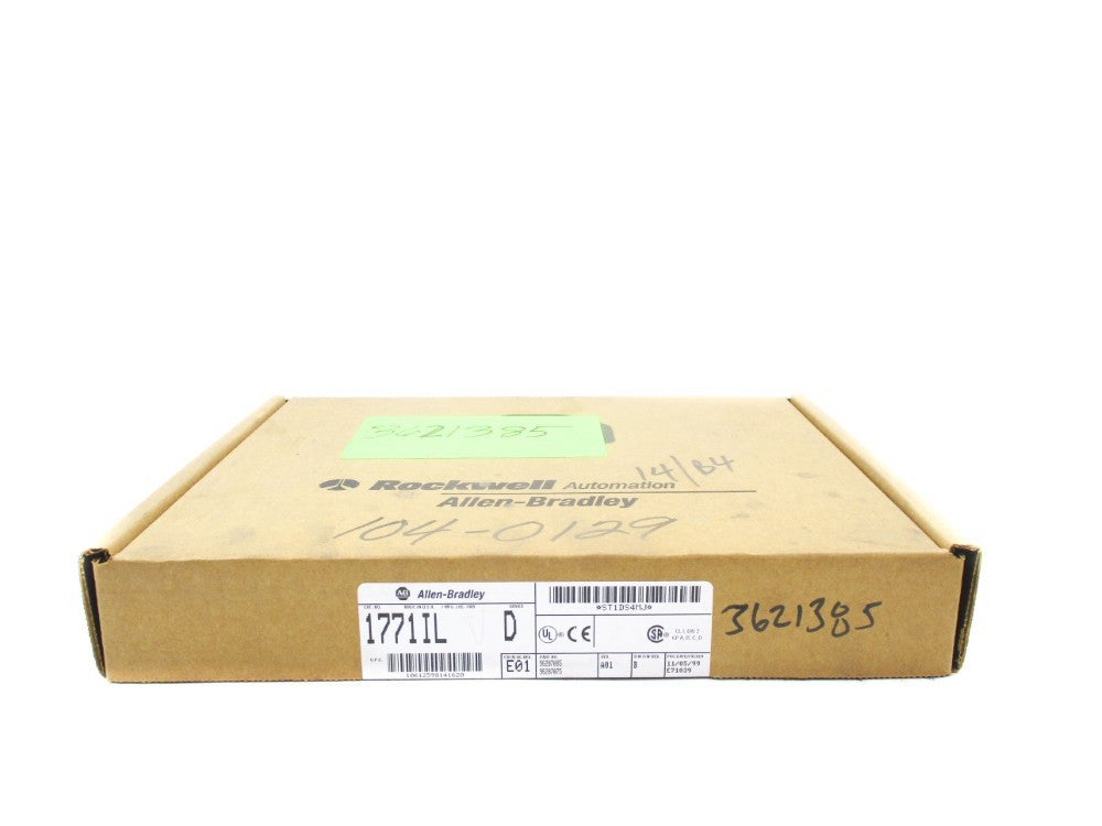 ALLEN BRADLEY 1771-IL SER. D F/W B DATE: 1999 NSFS