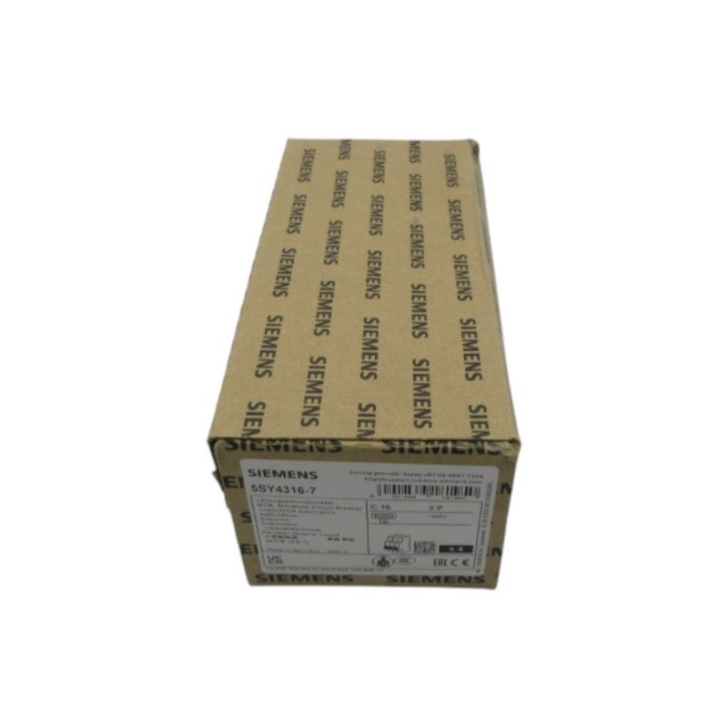 SIEMENS 5SY4316-7 400V 16A (PKG OF 4) NSFS