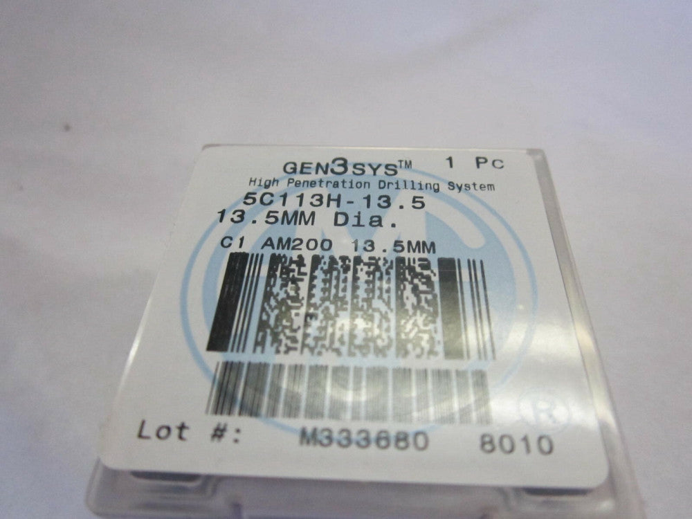 Allied Machine (5C113H135) 13.5mm Indexable Spade Drill C1 Carbide Insert 