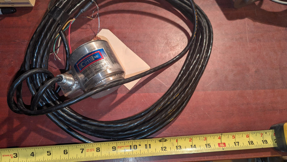 COTI Load Cell SP9 2mV/V 2.5K Capacity w/ Cable NOS