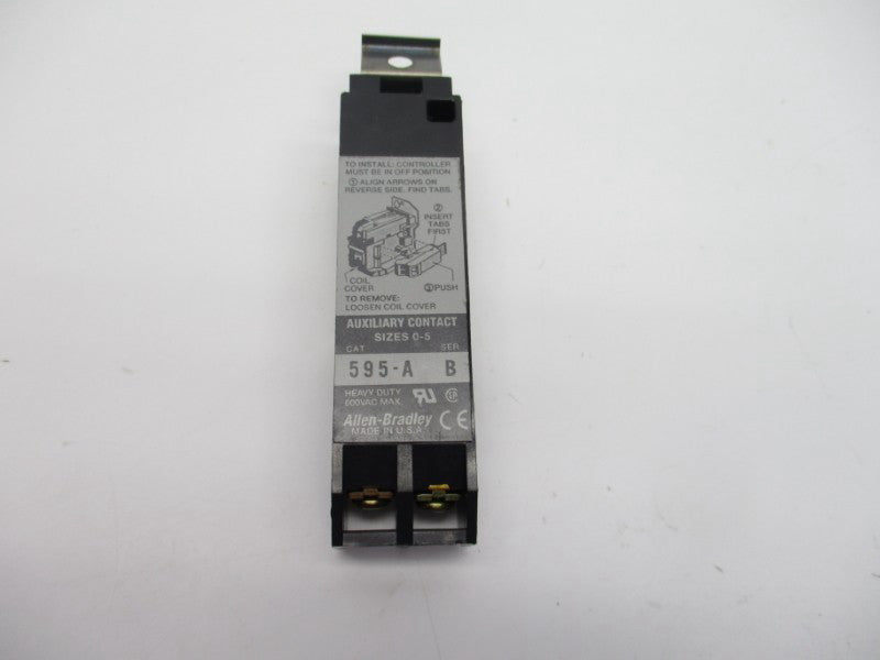ALLEN BRADLEY 595-A SER. B 600VAC NSNP