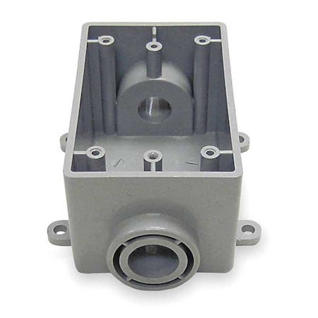 Cantex 5133463 Weatherproof Electrical Box, 21 Cu In, Fsc Box Type, 1 Gang,