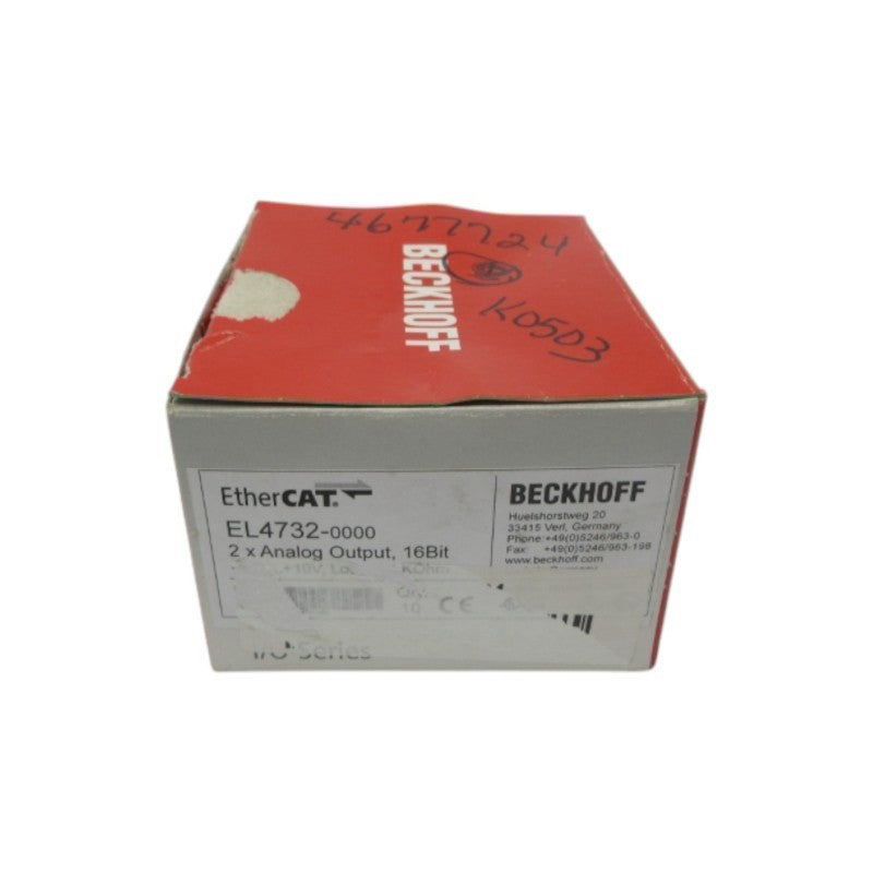 BECKHOFF EL4732 (PKG OF 10) NSMP