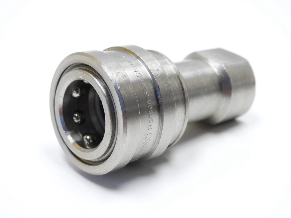Eaton Hanson LL3H21 Quick Disconnect Female Socket 3/8-18 NPTF Stainless Steel