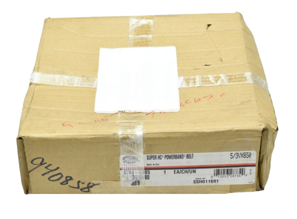 Gates 5/3VX850 Super HC PowerBand V-Belt 9388-5085 Genuine OEM
