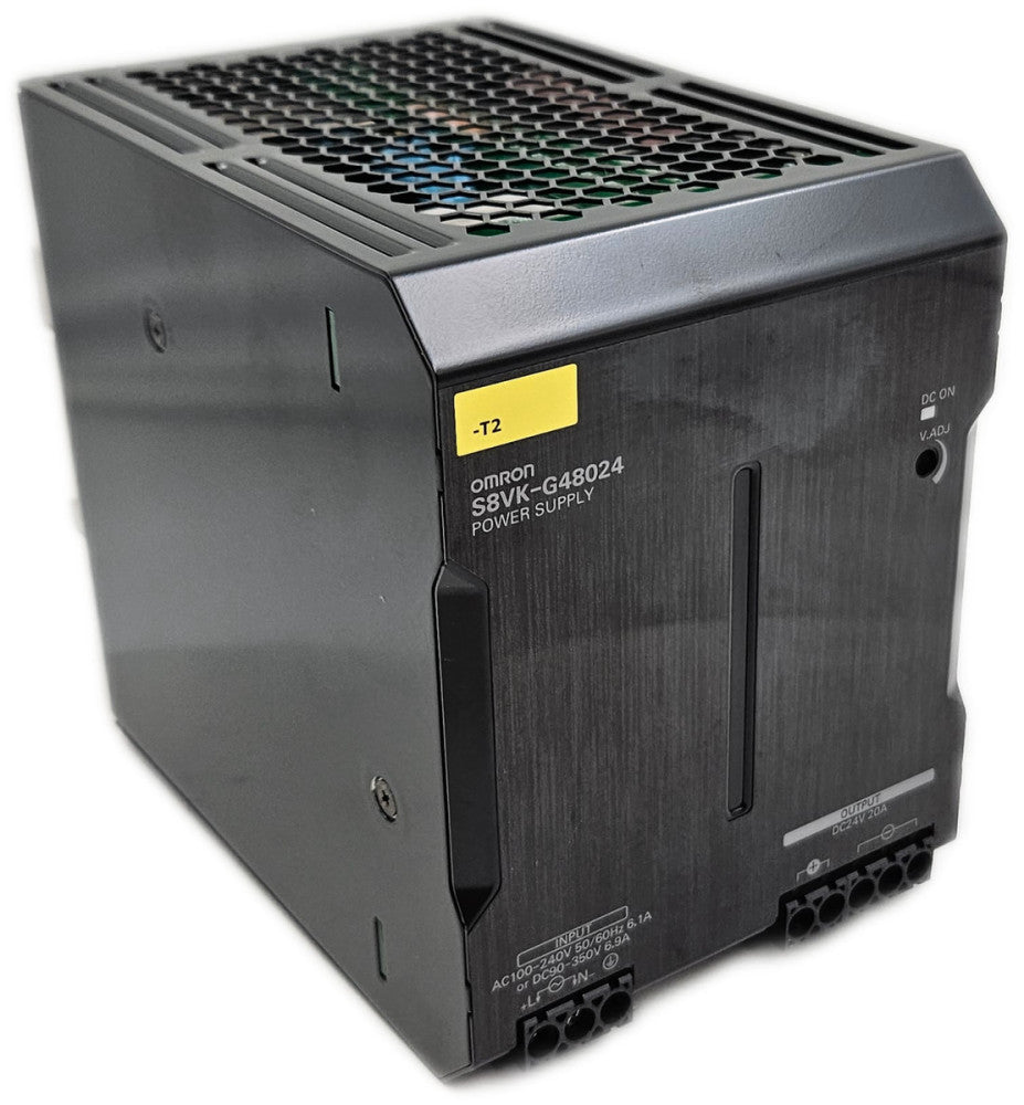 OMRON S8VK-G48024 Rail Mount Power Supply 24V 20A 