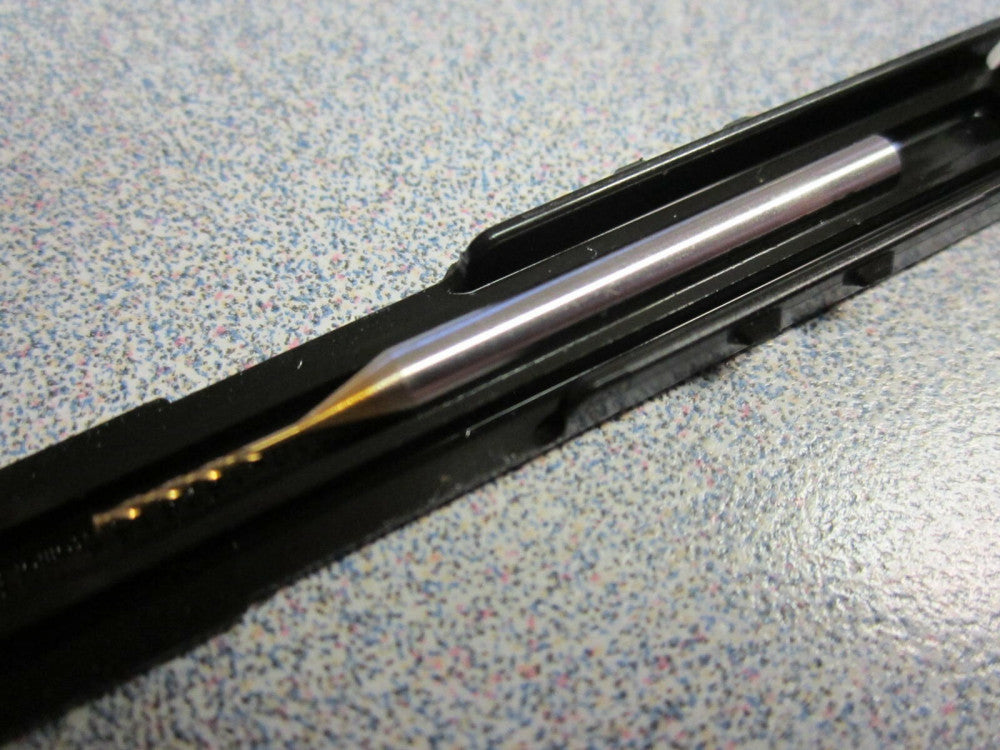OSG (61006) EX-GDN 0.6 2497 TiN 1/32 x 1/8 x 17/64 x 1-1/2" Spiral Point Drill 