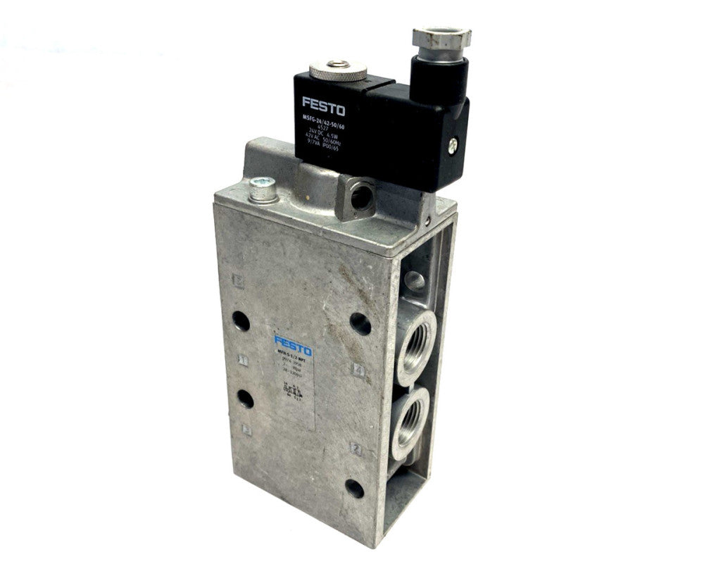 Festo MFH-5-1/2-NPT Air Solenoid Valve 9974