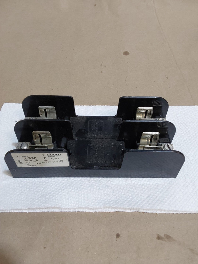 Ferraz Shawmut Gould 60357 2 Pole Fuse Holder 600 V 30 Amp  