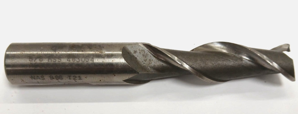 END MILL 5/8 HIGH SPEED STEEL 483054 ACCULEAD 2.513 70037 NAS 9.86 T21 2 FLUTE