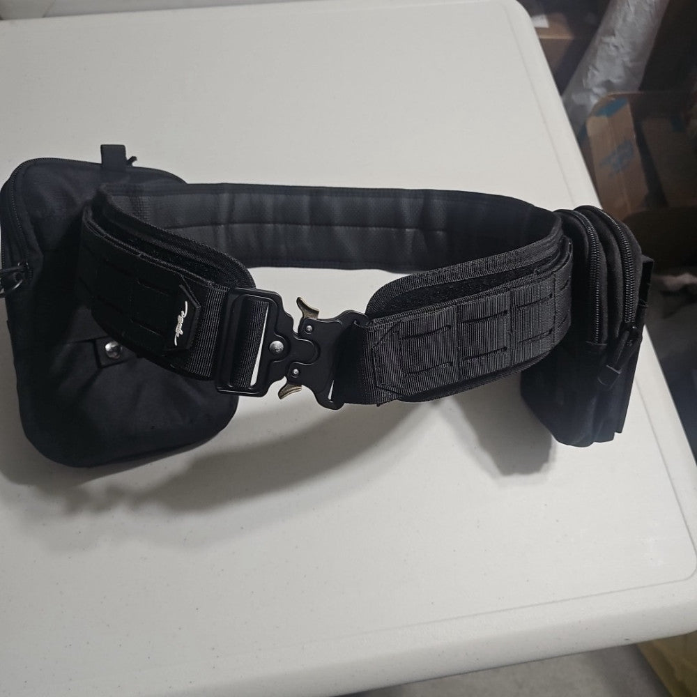 Poyolee 40" (L) Duty/Gun Belt w/2 Gear Bags