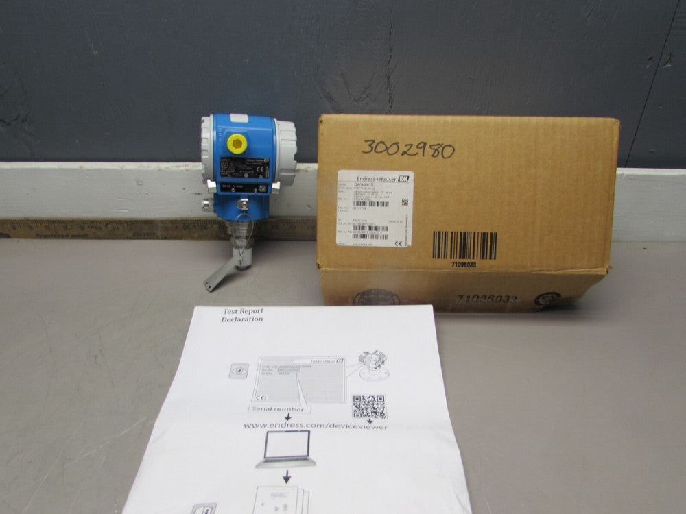 Endress+Hauser PMP71-2LJH1/0 ,Cerabar S Transmitter,-15 to30psi, NIB! MAKE OFFER