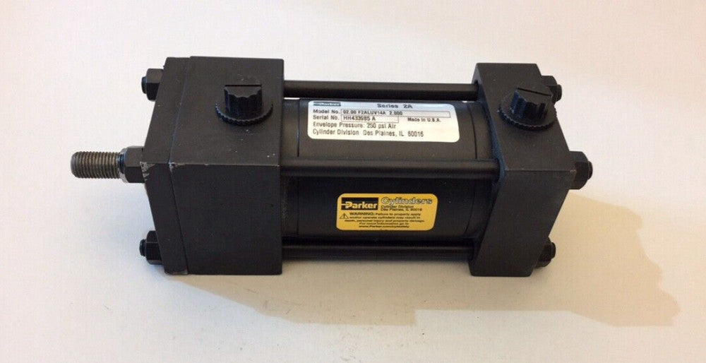 Parker 02.00 F2ALUV14A 2.000 Used Cylinder Series 2A 2" Bore 2" Stroke 3/8" NPTF