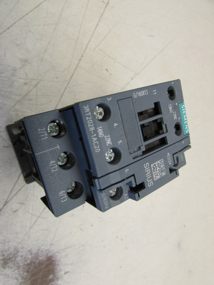 SIEMENS SIRIUS 3RT2028-1AC20 CONTACTOR 42A 600V XLNT USED TAKEOUT MAKE OFFER 
