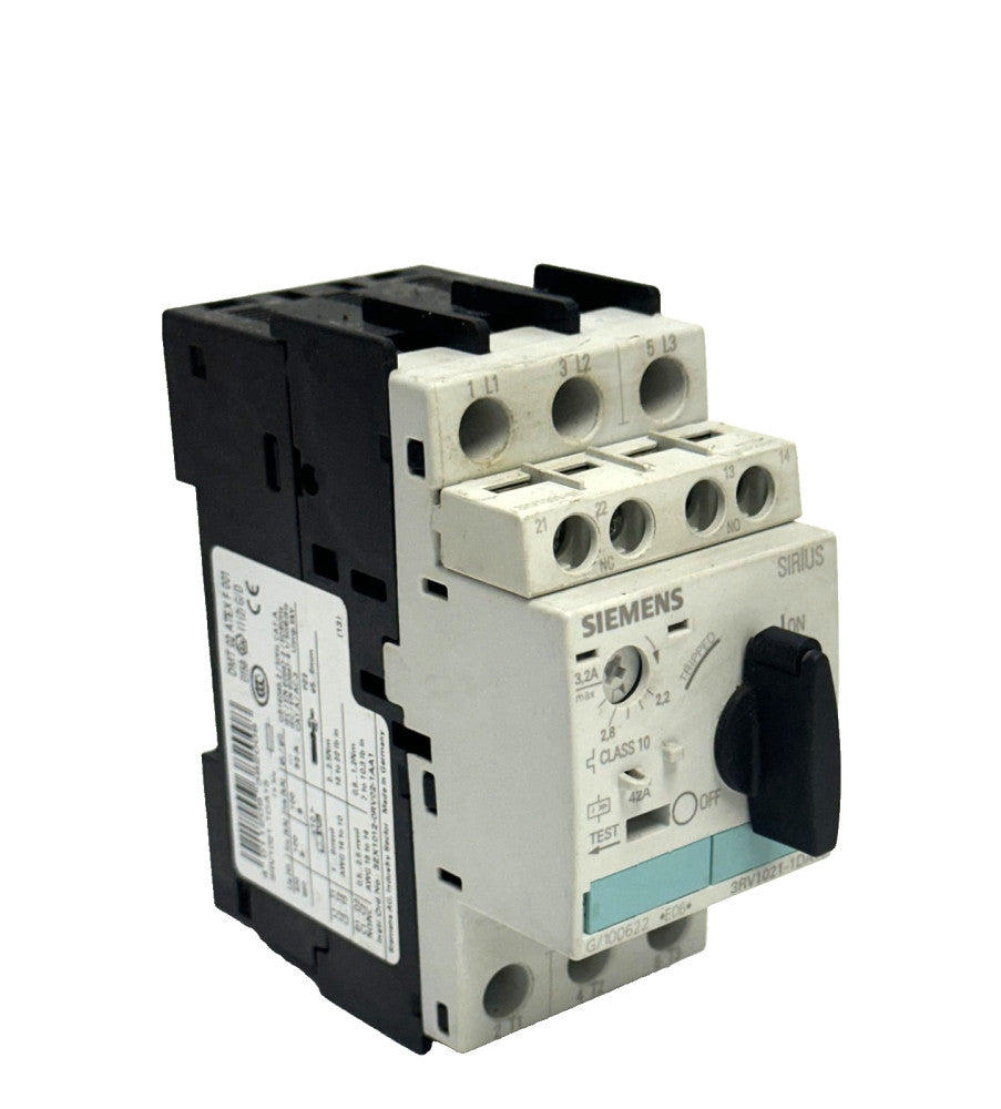 SIEMENS SIRIUS 3RV1021-1DA15  CIRCUIT BREAKER
