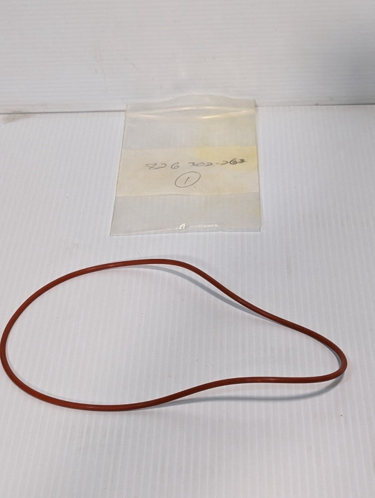 Lot of 2 Sullair 826302-262 O-Ring, Silicone,  7" Dia. x 1/8" Thick -Free Ship
