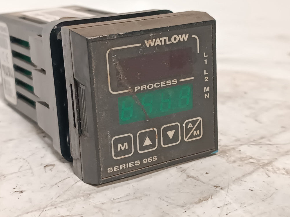 Watlow 965A-3CD0-00RG Digital Temperature Controller, 120-240VAC, Series 965