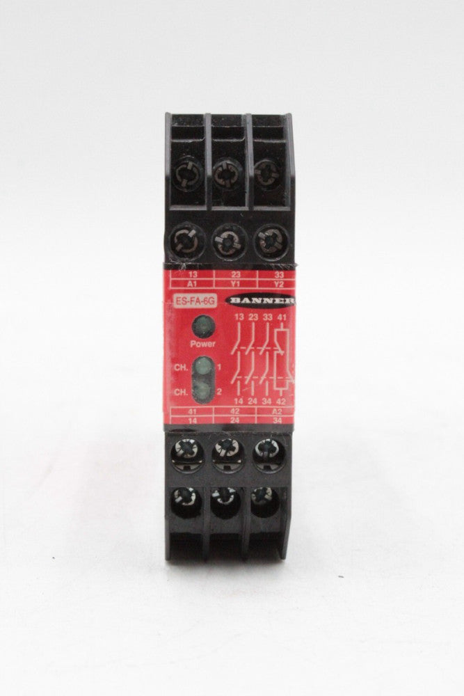 Banner ES-FA-6G Fail-Safe Emergency Stop Controller
