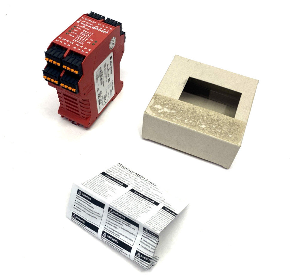 Allen Bradley 440R-C23139S Ser. A Safety Relay 24V AC/DC 4W 250VAC 6A, MSR131RTP