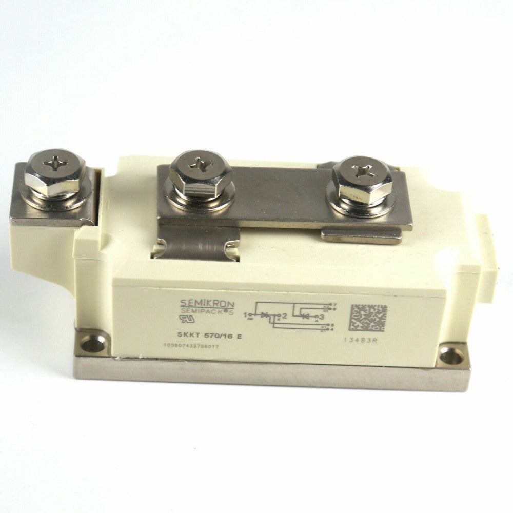 SEMIKRON NEW MODULE SKKT570/16E SKKT570-16E SKKT57016E POWER DUAL-SCR 570A 1.6KV