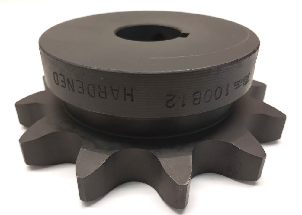 Martin 100B12 1-1/4 Hardened 1-1/4" Keyed Bore Sprocket 12T 5-7/16"OD 100B12114