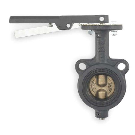Milwaukee Valve Cw223e 3 Butterfly Valve,Wafer,3 In,Cast Iron