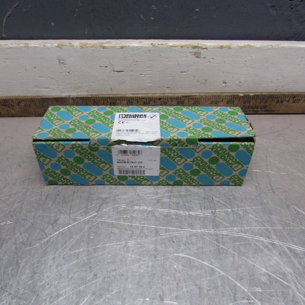 PHOENIX CONTACT SACB-8/16-C OD SENSOR/ACTUATOR BOX, NEW IN BOX! MAKE OFFER !