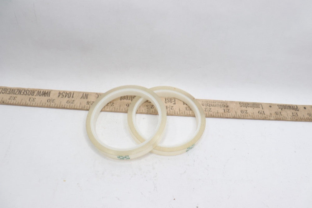 (2-Pk) Mokonti High Temperature Heat Resistant Tape Vinyl Clear 3/8" W UY0053US