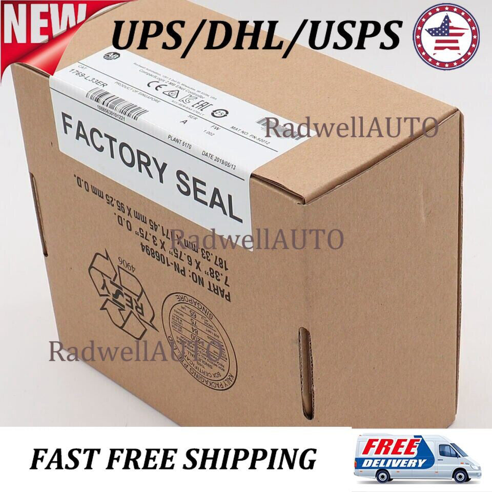 New Sealed 1769-L33ER SER A CompactLogix 2MB Enet Controller 1769L33ER US Stock