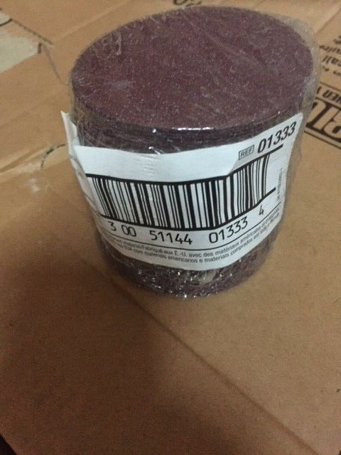 3M 01333 3" P60 GRIT PSA DISCS, 50 PACK (NEW)