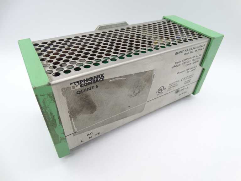 PHOENIX CONTACT QUINT-PS-120AC/24DC/5 POWER SUPPLY