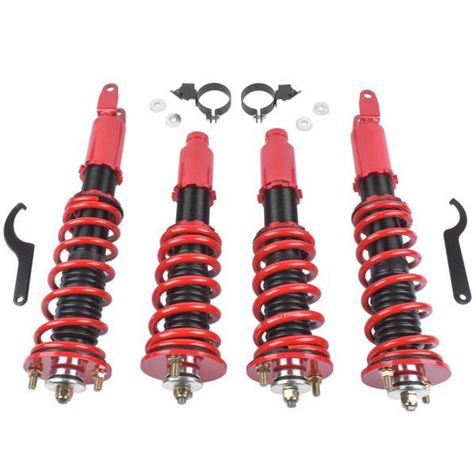 4* Coilover Spring & Shock Assembly Front Rear for Acura Integra 1990-1993, Hond