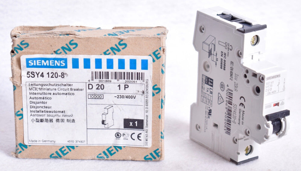 Siemens Circuit Breaker 5SY4 120-8
