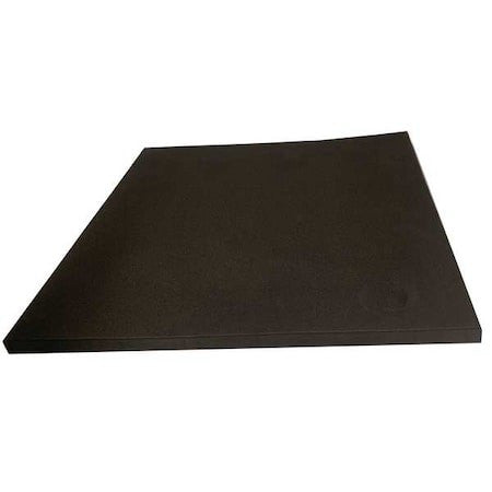 Zoro Select Zusa-Xpe-83 Foam Sheet, Crosslink, 12 In W, 24 In L, 1/2 In Thick,