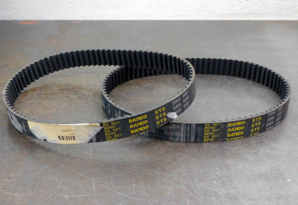 Bando S8M 680 Timing Belt 8mm Pitch 85 Teeth Lot of Two (2)