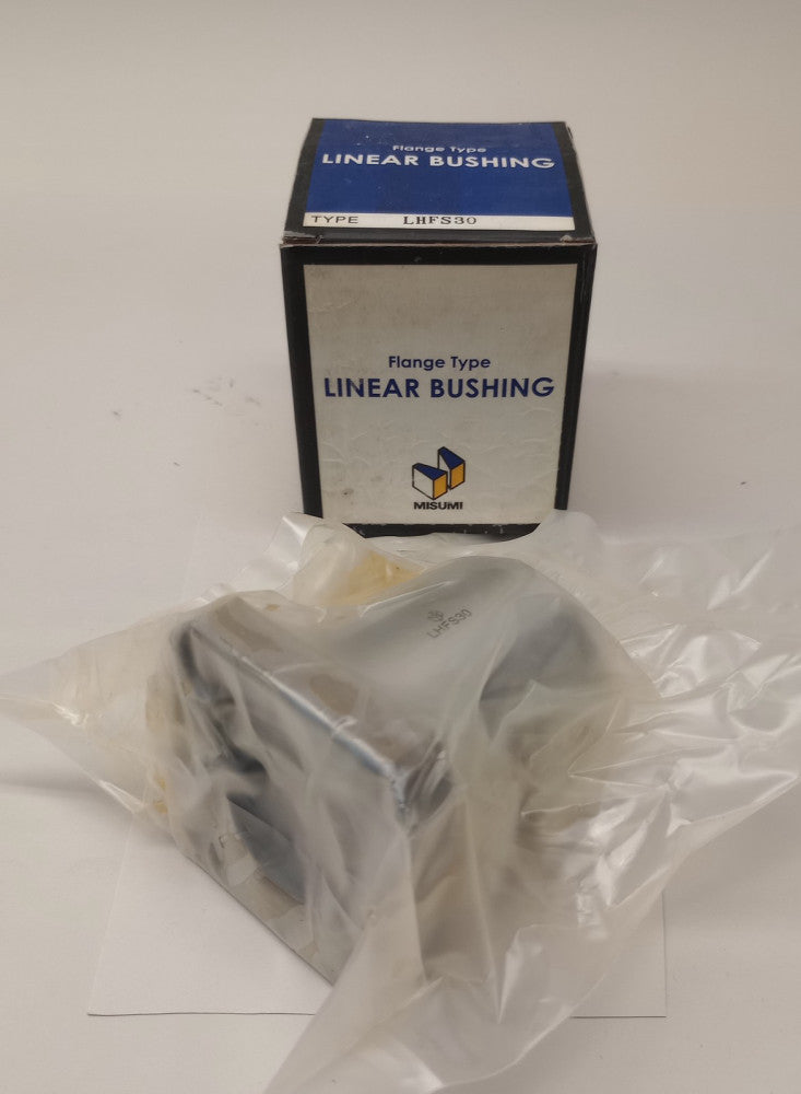 Misumi LHFS30 Square Flanged Linear Bearing 30mm ID x 45mm OD x 64mm L