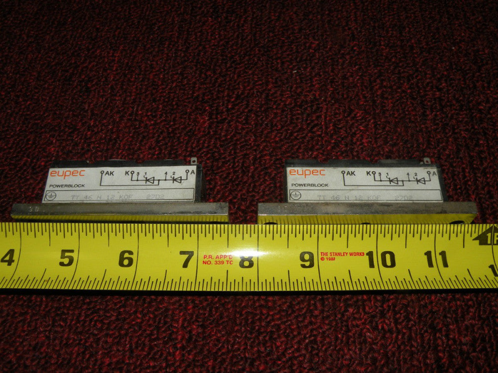 Eupec TT46N 12-k0F Powerblock SCR Power Module 