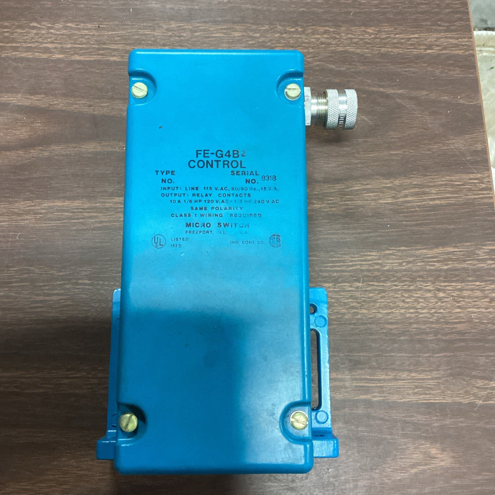 Micro Switch FE-G4B Control Type 2 115VAC 50/60Hz 15VA
