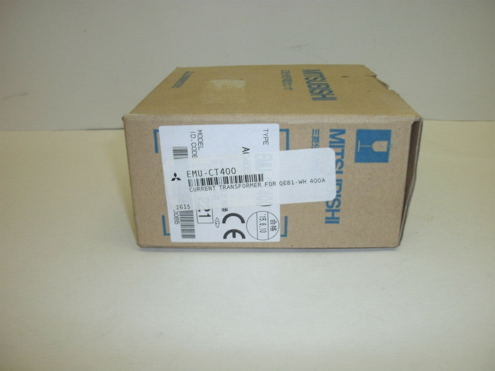 MITSUBISHI EMU-CT400 CURRENT SENSOR FOR QE81-WH 400A AC~ 460V AC~ NEW IN BOX
