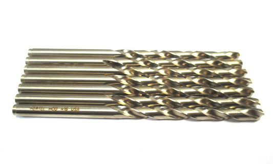 (04138632) #16 11/64 x 2-3/16 x 3-3/8 RH Cobalt Spiral Point Jobber Drill - 7 PC
