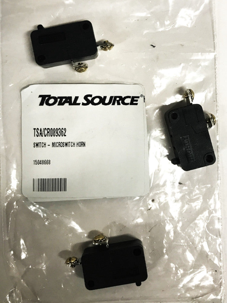 Total Source Micro Horn Switch CR089362 [Lot of 3] NOS