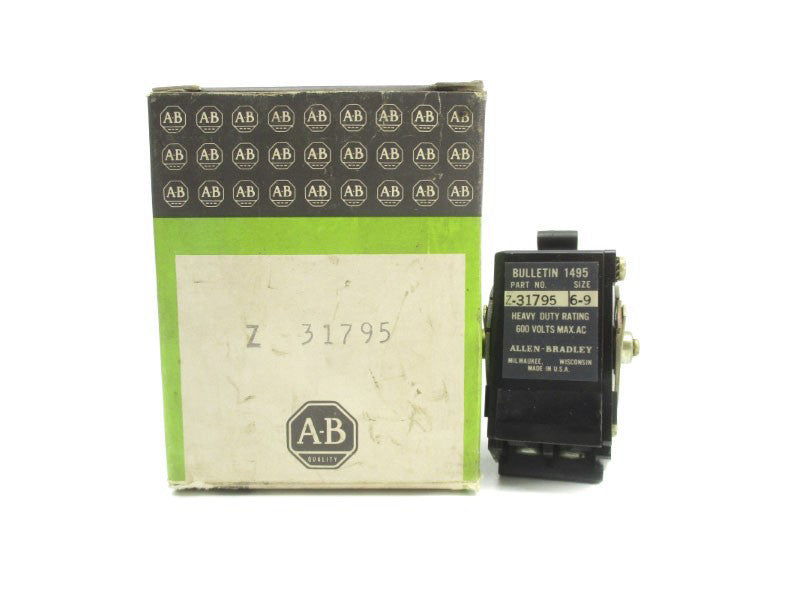 ALLEN BRADLEY Z-31795 600VAC (BK/GR) NSMP