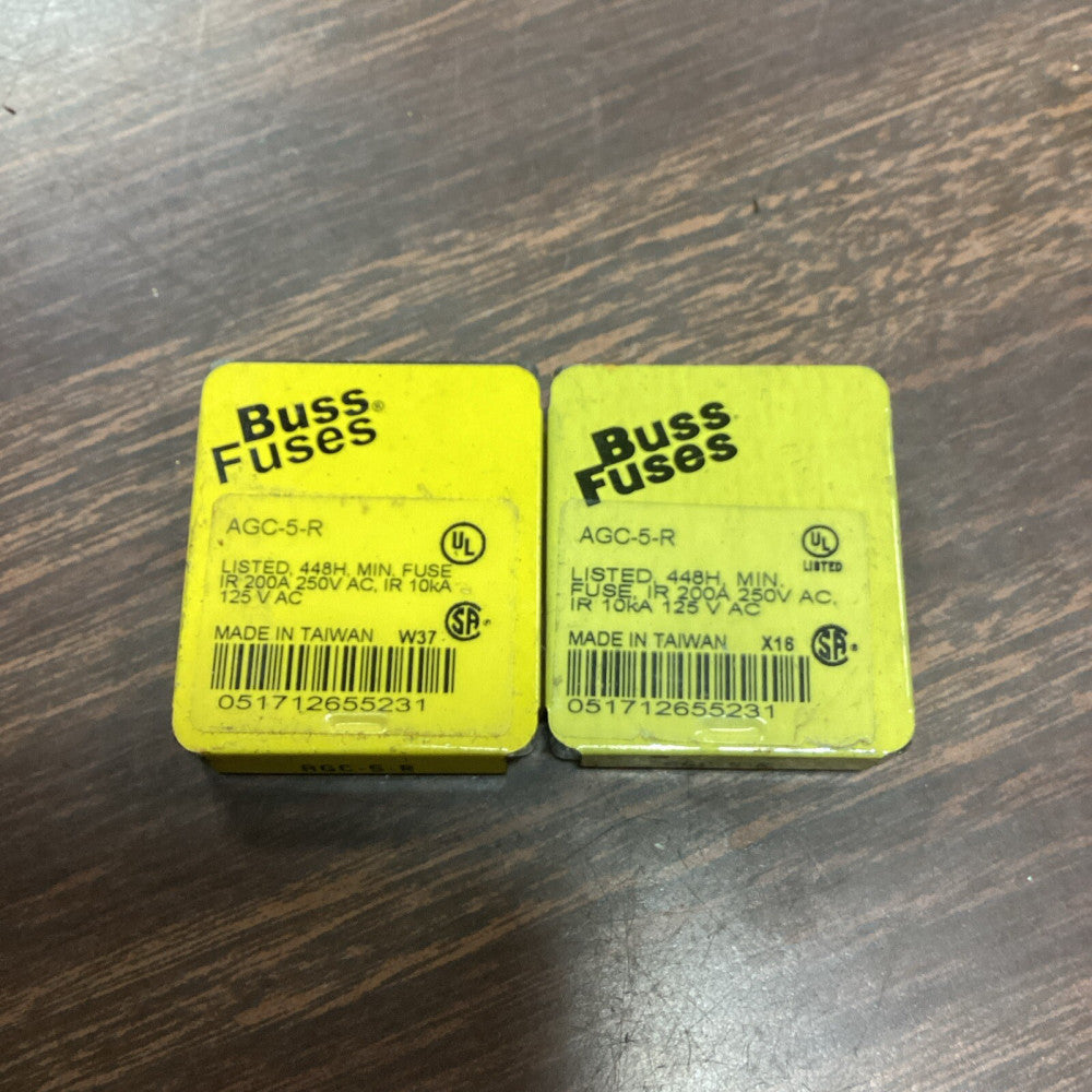 Buss AGC-5-R Bussmann Fuse (Pack of 9)