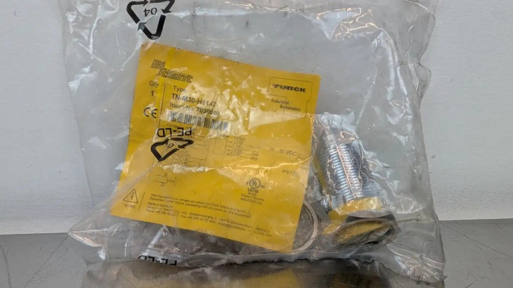 Turck TN-M30-H1147 HF Read/Write Head 7030004 M30x1.5 77mm