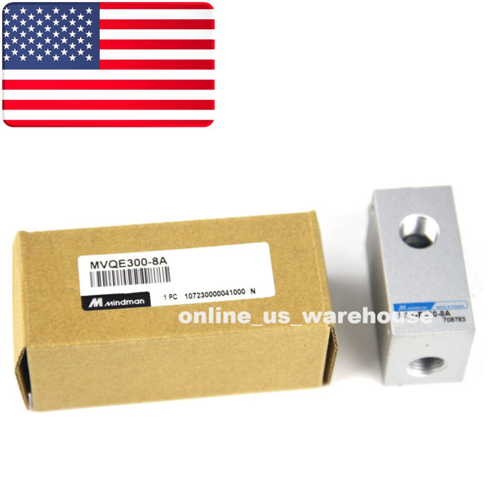1PCS NEW Mindman MVQE300-8A Quick Exhaust Valve US Stock