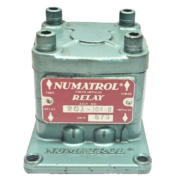 New Numatrol Timed Impulse Relay 201-104-B & Valve RA3-0101